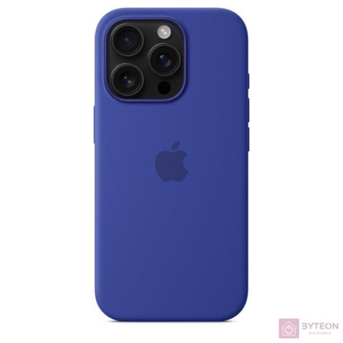 Apple Original iPhone 16 Pro Silikon Case mit MagSafe - Ultramarin