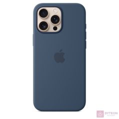   Apple Original iPhone 16 Pro Max Silikon Case mit MagSafe - Denim