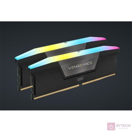 64GB (2x32GB) CORSAIR VENGEANCE RGB DDR5-6400 RAM CL32 Arbeitsspeicher Kit