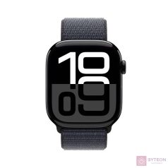   Apple Watch S10 LTE 46mm (Alu, Kozmoszfekete, Textil sportszíj - tinta)