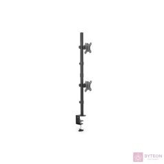 DIGITUS Universal Dual Monitorhalter, Vertikal