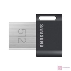   Samsung FIT Plus USB-Stick Typ-A, 512 GB mit Schlüsselring grau