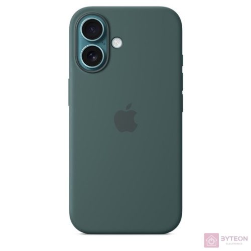 Apple Original iPhone 16 Silikon Case mit MagSafe - Seegrün