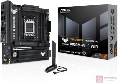 ASUS TUF GAMING B850M-PLUS WIFI mATX Mainboard Sockel AM5 DP/HDMI/USB-C