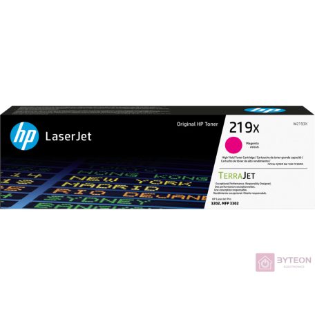 HP 219X / W2193X Original LaserJet Toner Magenta für ca. 2.500 Seiten