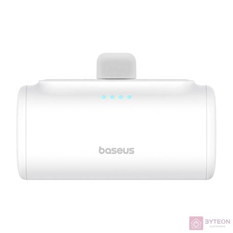 Baseus Compact powerbank, 5000mAh, 20W, USB-C (fehér)