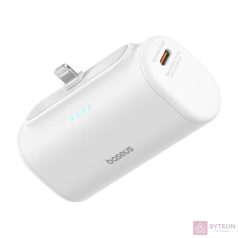 Baseus Compact powerbank, 5000mAh, 20W (fehér)