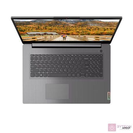 Lenovo IdeaPad 3 17,3"FHD/AMD Ryzen 5 5500U/12GB/512GB/Int.VGA/FreeDOS/szürke laptop