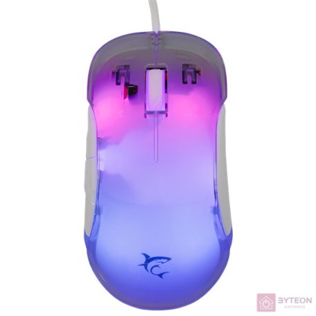 White Shark GM-5017W Mordred fehér gamer egér