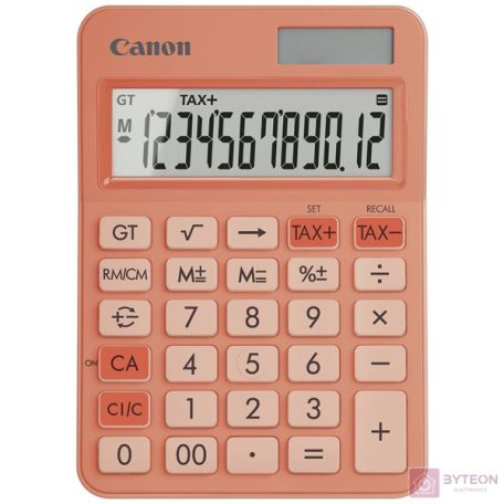 Canon LS-125KB narancssárga számológép