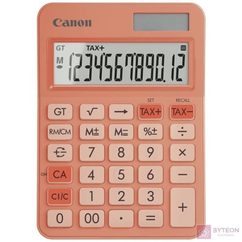 Canon LS-125KB narancssárga számológép