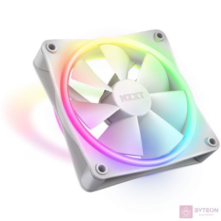 NZXT F120 RGB DUO fehér hűtőventilátor