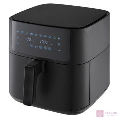   TOO AF-850-B-1800 W fekete 8 L forrólevegős sütő (air fryer/airfryer) digitális vezérléssel 