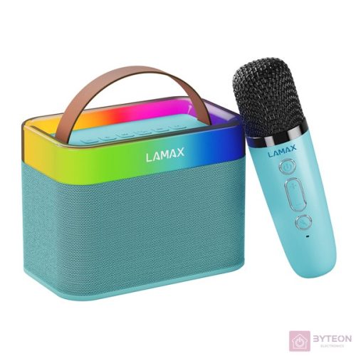 LAMAX KaraokeKid1 Blue 10W kék gyermek karaoke hangszóró