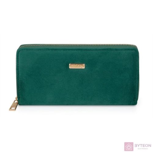 Oxybag Green Velvet Mony L női pénztárca
