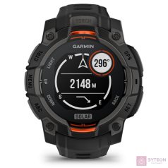Garmin Instinct 3 45mm Solar fekete okosóra