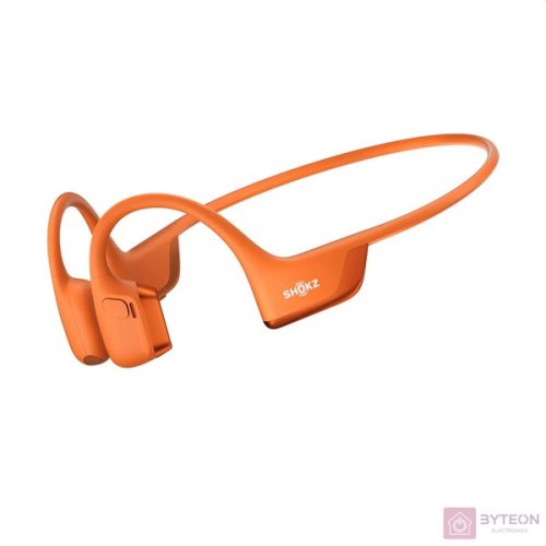 Shokz OpenRun Pro2 Prémium csontvezetéses Bluetooth narancs Open-Ear sport fejhallgató