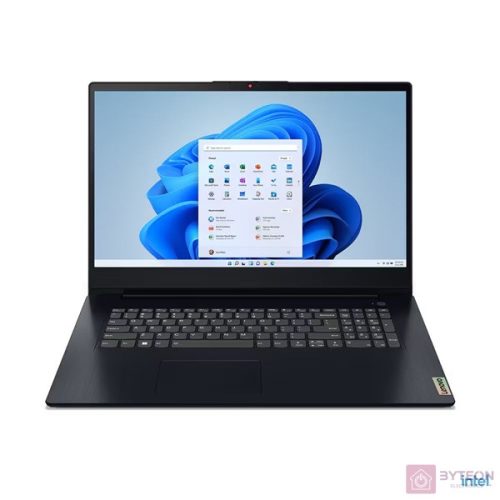 Lenovo IdeaPad 3 17IAU7 17,3"FHD/Intel Core i5-1235U/16GB/512GB/Int.VGA/kék laptop