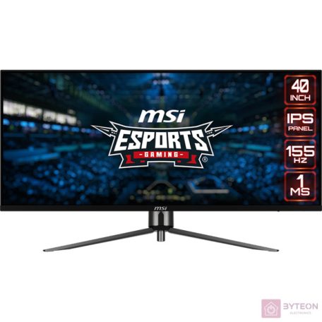 MSI 40" MAG401QR WQHD IPS 155Hz 2xHDMI/DP/USB-C fekete HDR gamer monitor