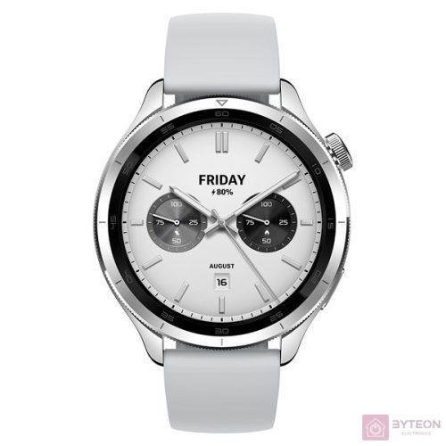 Xiaomi BHR9197GL Watch S4 ezüst okosóra