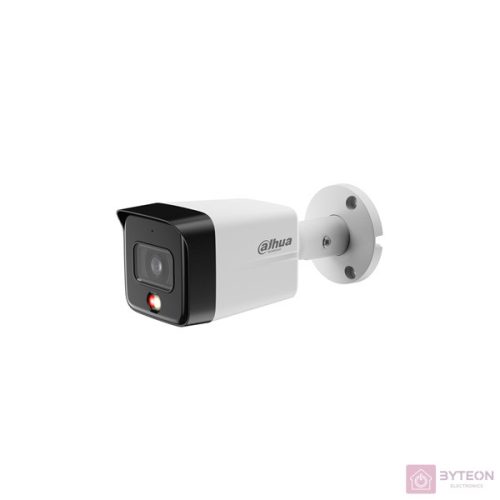 Dahua IPC-HFW1839TC-A-IL-0280B-S6 /8MP/Entry/2,8mm/IR/LED 30m/FullColor/ Duál megvilágítású IP turret kamera