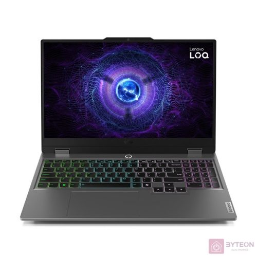 Lenovo LOQ Gaming 15IAX9 15,6"FHD/Intel Core i5-12450HX/24GB/1TB/RTX 4060 8GB/szürke laptop