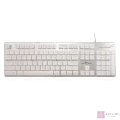   White Shark GK-003241W-US Tachi US fehér gamer billentyűzet