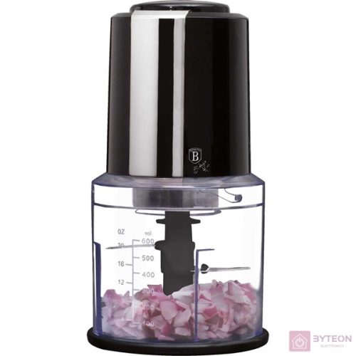 Berlinger Haus BH/9379 600 ml 2 az 1-ben fekete mini chopper aprító
