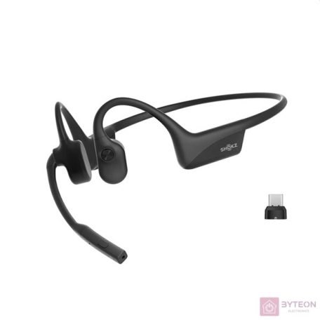 Shokz OpenComm2 UC 2025 Upgrade csontvezetéses USB-C vezeték nélküli headset