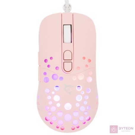 White Shark GM-9004P Tristan pink gamer egér