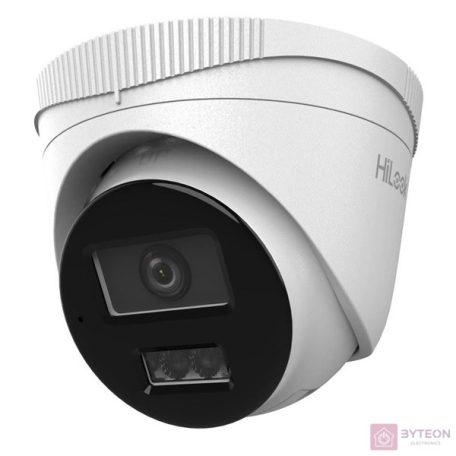 HiLook IPC-T240HA-LU(2.8mm) /Kültéri/4MP/2,8mm/IR/Láthatófény 30m/WDR/MD 2.0/Smart Hybrid Light PoE IP turret kamera