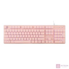 White Shark GK-003441P-US Tachi US pink gamer billentyűzet
