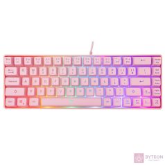White Shark GK-2201P-US Ronin US pink gamer billentyűzet