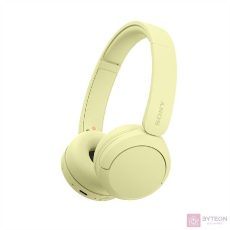 Sony WH-CH520 Bluetooth sárga fejhallgató
