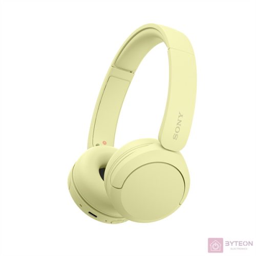 Sony WH-CH520 Bluetooth sárga fejhallgató