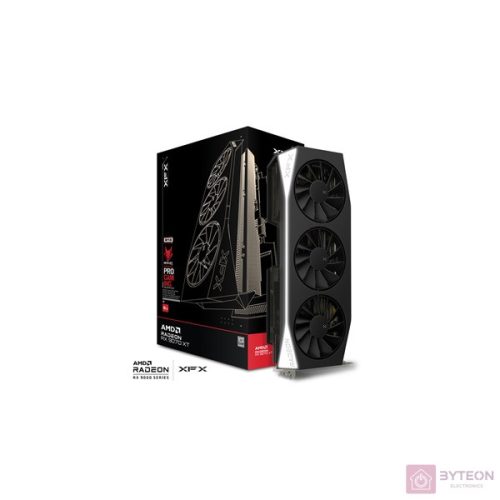XFX Mercury AMD Radeon RX 9070XT Gaming Edition videókártya