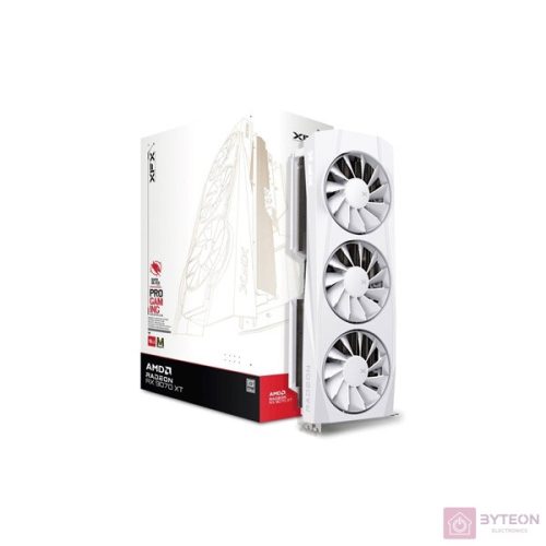 XFX Quicksilver Radeon RX 9070XT White Magnetic Air Edition AMD 16GB GDDR6 256bit PCIe videókártya