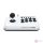 Hori Fighting Stick Mini PS5/PS4 Arcade fehér vezetékes kontroller