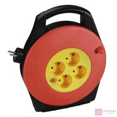   Hama 00121960 4 csatlakozós, 10m,beltéri kábeldob/hosszabbító