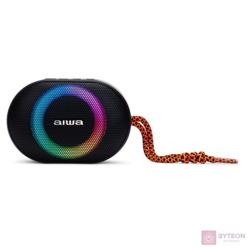 Aiwa BST-330BK fekete hordozható Blutooth hangszóró