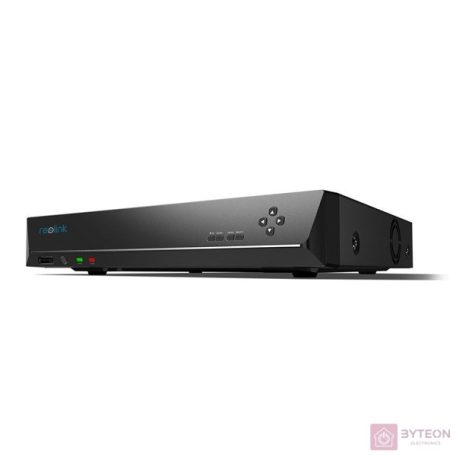 Reolink NVS8 8 csatorna/H265/1x Sata/beépített 2TB HDD/8x PoE hálózati rögzítő(NVR)