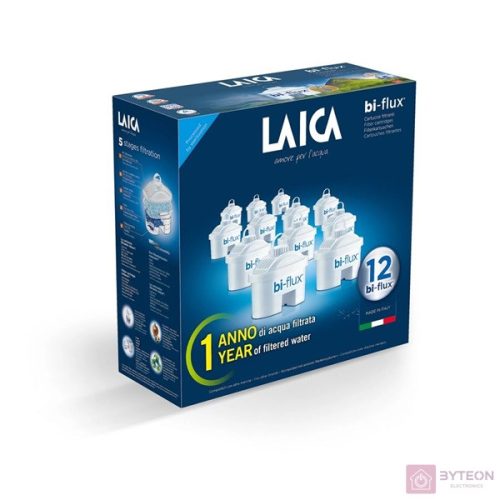 Laica F12MES0 Bi-flux 12 db-os univerzális vízszűrőbetét szett