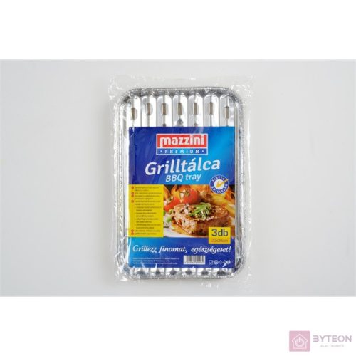MAZZINI 101430 34x23cm 3db grilltálca