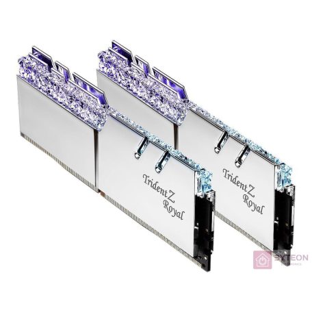 G.Skill DDR4 3200 32GB Trident Z Royal CL16 KIT (2x16GB) - Ezüst