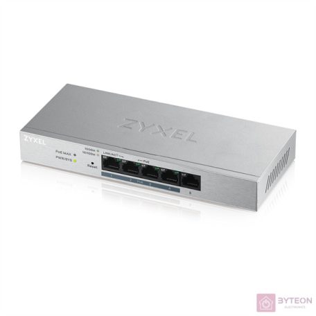 ZyXEL GS-1200 GS1200-5HPV2-EU0101F 5x RJ-45, 4x RJ-45 PoE+ , V2