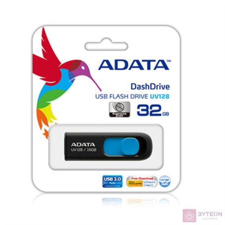 Adata UV220 32GB (USB2.0) - Fekete/Kék
