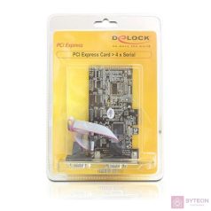 Serial port 2x + 2x (RS232) - PCIe - DeLock