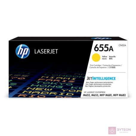 HP 655A (CF452A) - Sárga