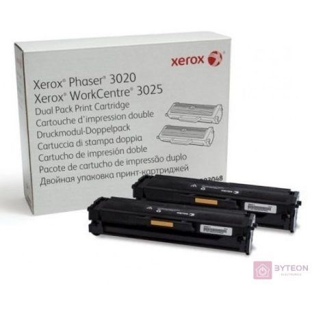 Xerox 106R03048 (3020/3025) - Fekete, 2db-os