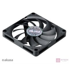 Akasa Slimfan 80mm PWM - Fekete